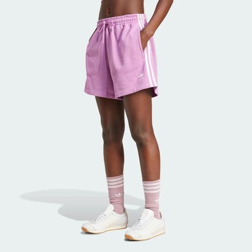 Short Molleton 3 Bandes Adidas - Preloved Purple - S