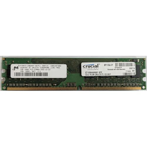 Crucial 1gb Ddr2 667