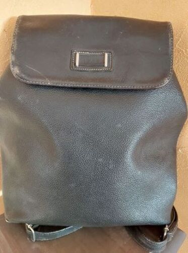 Sac à main (à dos) en cuir. Marque TEXIER