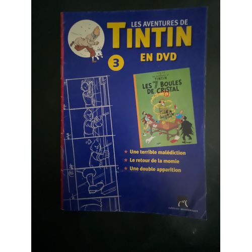 Fascicule Les Aventures De Tintin En Dvd N.3 : Les 7 Boules De Cristal - Les Éditions Moulinsart