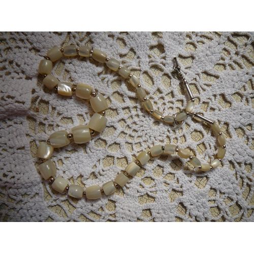 Collier Nacre Fait Main