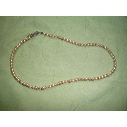 Collier Perles Dorées Fait Main