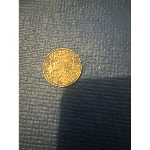 20 Centime De Franc 1976 Pièces Trep Rare