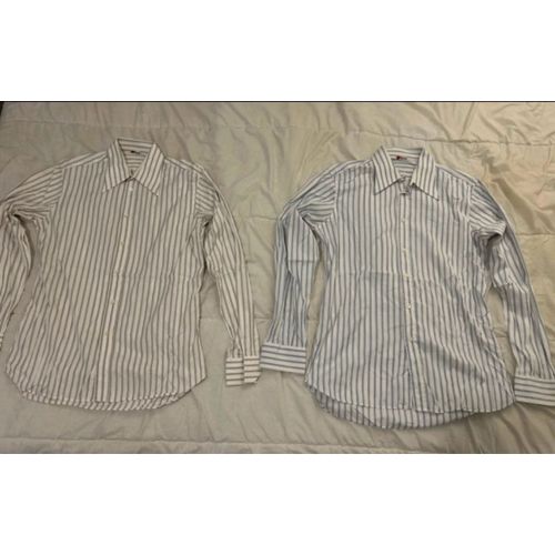 Lot 2 Chemises À Rayures Taille M