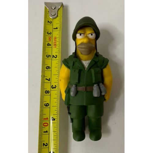 Figurine Homer Militaire (The Simpsons) 2009 Fox Collector