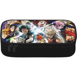 My Hero Academia Trousse À Crayons Avec Fermeture Éclair Pour Ranger Les Pièces De Monnaie, Le Maquillage, Les Cosmétiques, Pour Femmes, Adolescents, Filles, Garçons Et Enfants