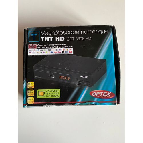 Magnetoscope Numérique TNT HD OPTEX Electronique ORT 8898-HD