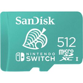 Sandisk - Carte Mémoire Microsdxc Uhs-i 512 Go Edition Animal Crossin