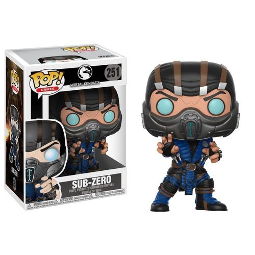 Funko Pop Sub Zero Mortal Kombat Games 251