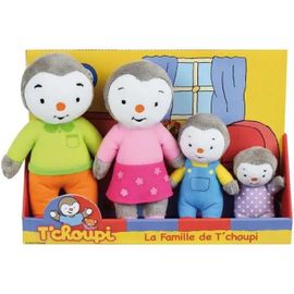 Coffret T'choupi Famille 4 Personnages