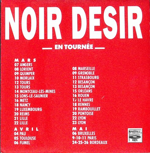 Noir Désir - En Route Pour La Joie - Rock - 1991