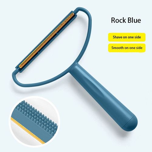 Rasoir Portable anti-peluches pour tissu,pour tapis,manteau,pull,vêtements,brosse de nettoyage,dissolvant de fourrure - Type blue