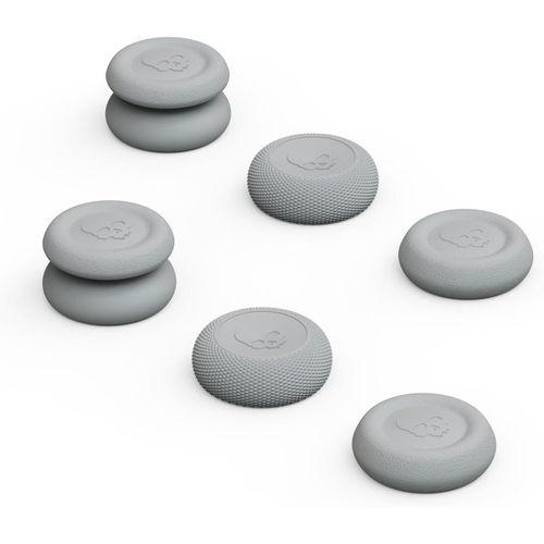 Skin, CQC and FPS Thumb Grips Joystick Cap Analog Stick Cover for Xbox (XSX/XB1) Controller - StarFld Gray, 3Pairs(6pcs)