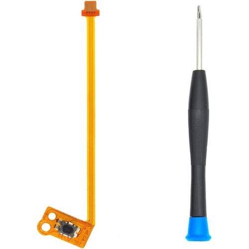 Flexible Ribbon Cable and ZL Button Compatible with Nintendo Switch Joy-Con Controller-Includes Phillips Screwdriver