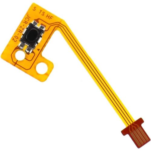 Flexible Ribbon Cable and ZR Button Compatible with Nintendo Switch Joycon Controller-Includes Phillips Screwdriver