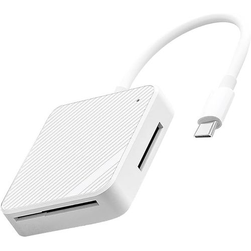 Loc-Adaptateur De Lecteur De CarteMémoire 4 En 1 Type C Usb-C SmartMedia OtgM2 Sd Sm Xd Lecteur De Carte Pour Accessoires Android
