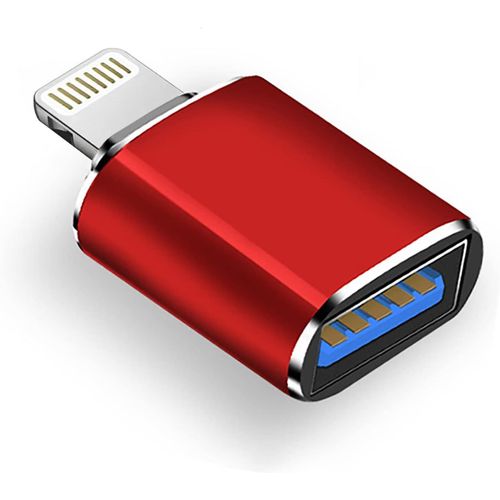 Apple Adaptateur Lightning Vers Usb Pour Appareil Photo, Câble Usb 3.0 Otg Pour Iphone/Ipad Pour Connecter Un Lecteur De Cartes, Clé Usb, Disque U, Clavier, Souris, Hubs, Midi, Plug & Play[Z2394]