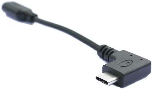 ¿ Adaptateur Micro Usb Vers Usb-C ¿ Pour Charger Votre Boitier Up ¿ Synchronisation Des Données Sur Tous Vos Appareils ¿ Compatible Tous Câbles Usb - Micro Usb ¿ Câble Coudé À 90°[X1225]