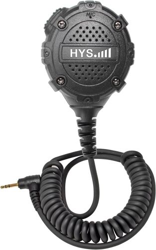 Microphone d'épaule 2.5mm 1-Pin Haut-Parleur Portable Compatible avec Motorola TLKR-T60 T61 T62 T80 T81 T82 T-92 H2O T80 Extreme Walkie Talkie