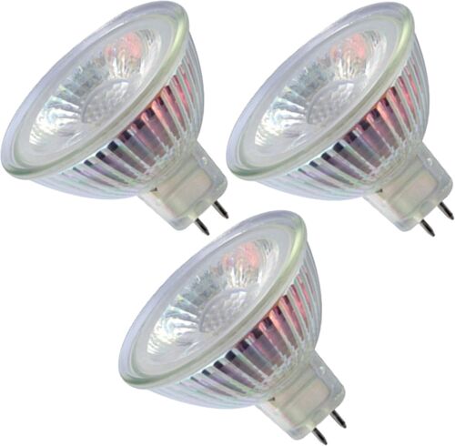 Kal-3er Set Mr16-Nt3 Led Leuchtmittel Mit Mr16 Fassung Zum Austausch Herkömmlicher Halogen Leuchtmittel Mr16 I Gu5.3 I G4 12 Volt 3000k Warmweiß Glühlampe, Reflektor Lampe