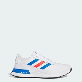 Chaussures De Golf Sans Crampons Cuir S2g 24 Adidas Cloud White Bright Royal Bright Red