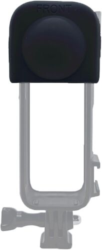 Bouchon d'objectif en Silicone pour insta360 X4 Protection de lentille Accessoires (Silicone)