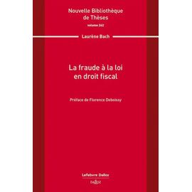 La Fraude À La Loi En Droit Fiscal