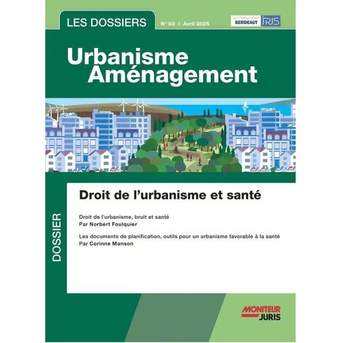 Les Dossiers Urbanisme Aménagement N°2 (63)