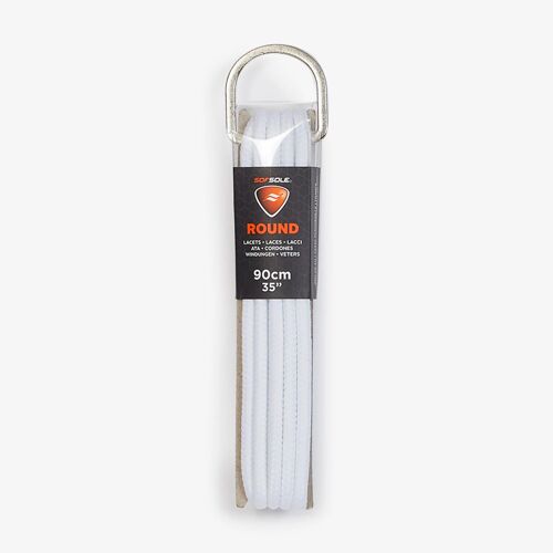 Lacet Rond 90 Cm Blanc Sofsole - Blanc - U