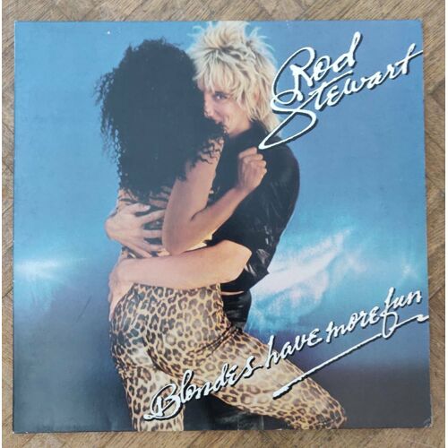 Rod Stewart - Blondes Have More Fun - Vinyle Lp, Germany+Insert 1978, Pop Rock.