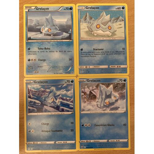 (3263) 4x Grelaçon (Pokemon) 