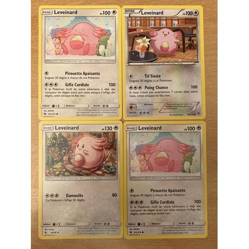 (3128) 4x Leveinard (Pokemon) 