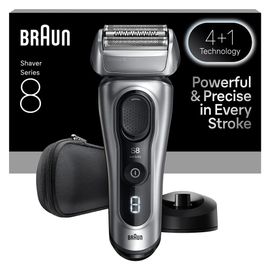 Rasoir Électrique Braun Series 8 8617s Noir Et Gris
