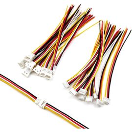 SUBZONAL-Lot de 10 paires de connecteurs électriques JST 1,25 mm 4 broches Micro mâle et femelle avec câble JST de 100 mm 26 AWG