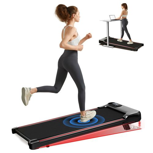 Robore S17 Tapis De Course 8km/H, Inclinable À 9 %, Avec Triple Amortissement Et Moteur Silencieux De 2,5 Cv, Charge Maximale De 136 Kg