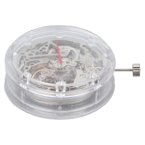 Mouvement Mécanique Automatique Creux Pour Montre Avec Boîte De Rangement En Plastique Pour Le Remplacement Des Anciennes Pièces