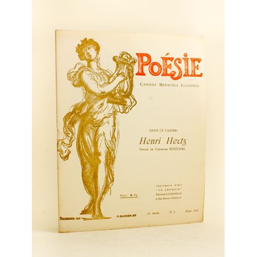 Poésie. Cahiers Mensuels Illustrés. 11e Année N° 3 - Mars 1932 [ Dans Ce Cahier : ] Henri Hertz. Poèmes De Henri Hertz ; Octave Charpentier ; Emile V