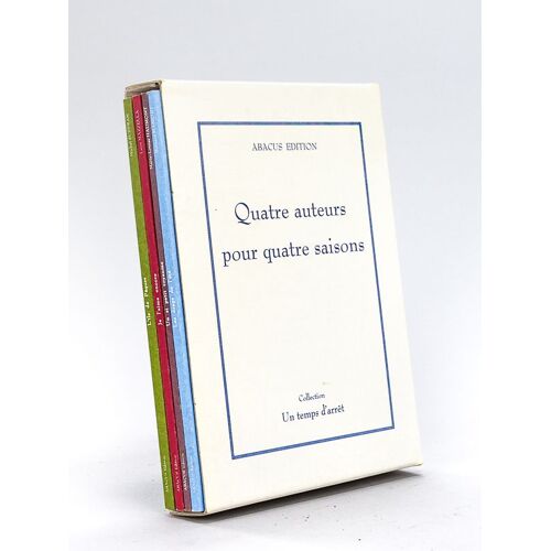 Quatre Auteurs Pour Quatre Saisons [ Contient : ] Bernard Manciet : Les Draps De L'été. Nouvelle Illustrée Par Marcel Saint-Martin - Léon Mazzella :