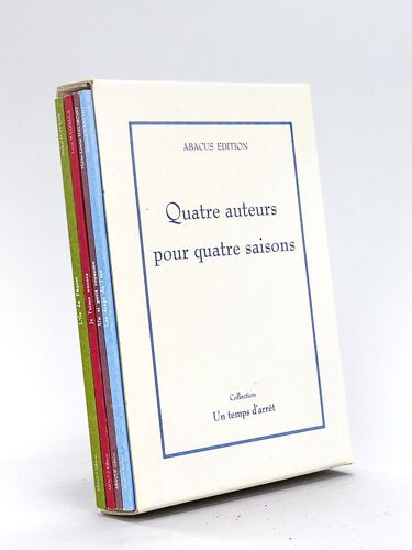Quatre Auteurs Pour Quatre Saisons [ Contient : ] Bernard Manciet : Les Draps De L'été. Nouvelle Illustrée Par Marcel Saint-Martin - Léon Mazzella :