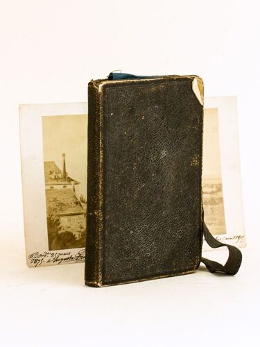 Carnet Manuscrit Du Voyage En Italie En L'année 1869 De M. Lair, Maire De Fréville : 1869. Départ De Barentin Le 1er Février [ ... ] A Chambéry Stat