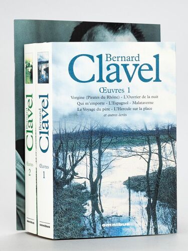 Oeuvres. Tomes 1 Et 2 [ Livre Dédicacé Par L'auteur ] [ Avec : ] Brochure D'annonce De L'édition [Avec 2 Lettres Autographes Signées De Bernard Clave