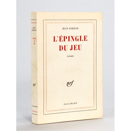 L'epingle Du Jeu [ Livre Dédicacé Par L'auteur ]