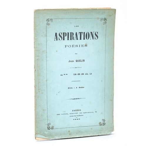 Les Aspirations. Poésies. 1er Essai [ Edition Originale ]