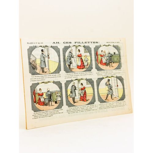 Ah, Ces Fillettes ! Imagerie D'epinal N° 4069 - Questions-Devinettes Gr 23 Et Gr 44. Imagerie 1311