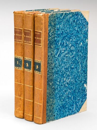 Cours De Morale Religieuse (3 Tomes - Complet)