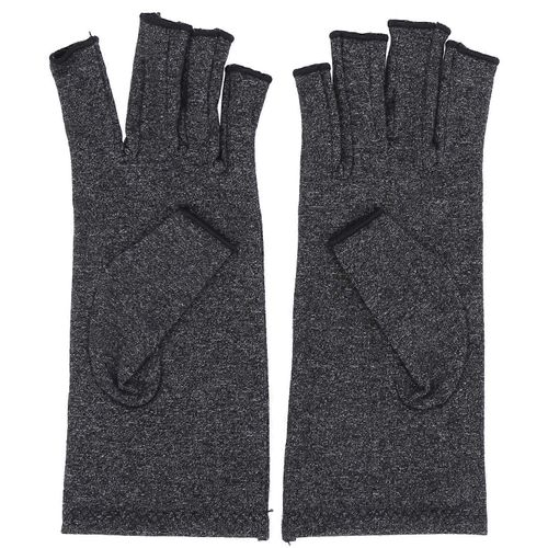 Gants D'allaitement Demi-Doigts - Antidérapants Et Respirants - Pour Arthrite - Taille L