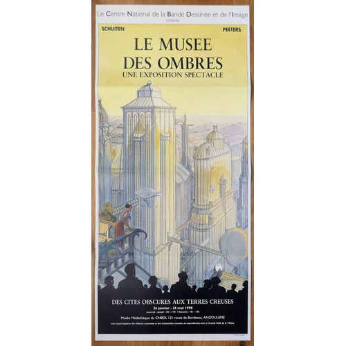 Affiche Le Musée Des Ombres. Une Exposition Spectacle - 1990 Schuiten-Peeters