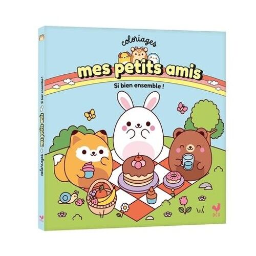 Coloriages Mes Petits Amis - Si Bien Ensemble !