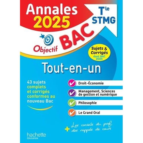 Tout-En-Un Tle Stmg - Sujets & Corrigés