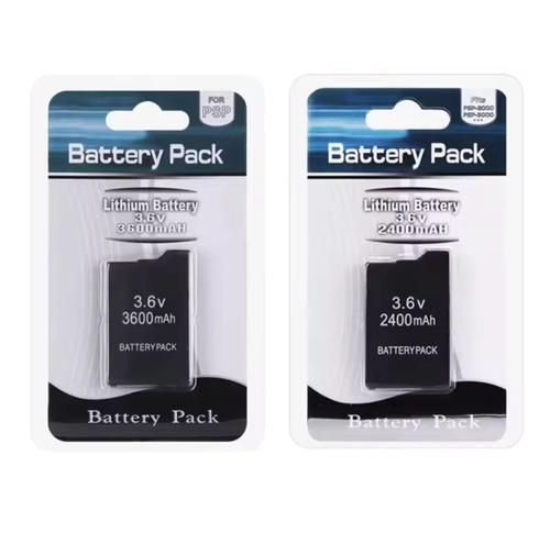 Batterie Pour Sony Psp 2000 2004 3000 3004 Compatible Slim 3600mah